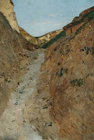 Eugen Jettel的《采石场的小路》
