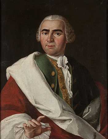 弗朗西塞克·伊格纳西·莫利托（Franciszek Ignacy Molitor）《克拉科夫商人Józef Antoni Haller肖像（1725–1785）》