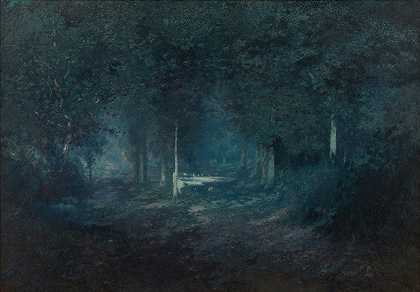 阿德里安·约瑟夫·海曼的《月光之木》