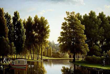 让·约瑟夫·泽维尔·比道尔的《莫特芬特公园》