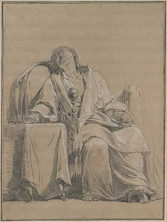 弗朗索瓦·安德烈·文森特的《睡在椅子上的青春》