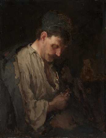 马克斯·博姆的《一个人的肖像》