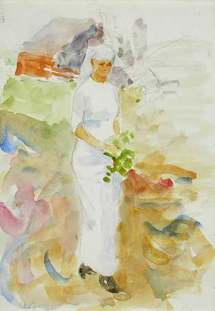 玛丽亚·威克的《花园里的女人》