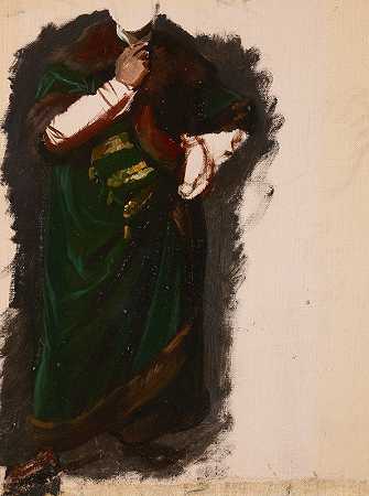 Józef Simmler的《瓦迪斯瓦夫·贾吉·奥奥（Władys 322 aw Jagieಔo）的服装与绘画《贾德维加王后的誓言》研究