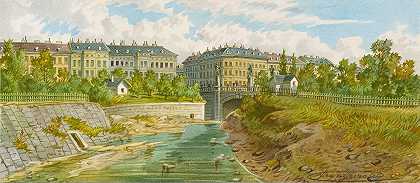弗朗茨·杰拉希的《维恩卢河上的伊丽莎白桥》