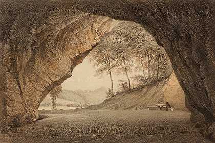 “塔图专辑。路易·霍夫林格从古特曼洞穴观看