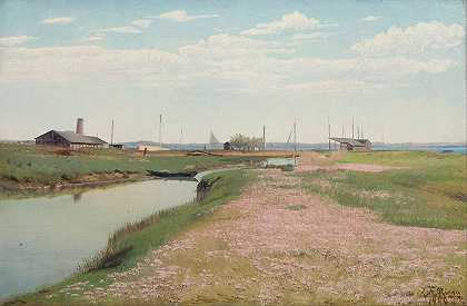 “Frederiksværk的河流和港口