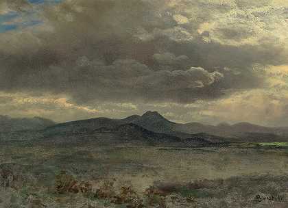 “旧金山的云研究（Albert Bierstadt）