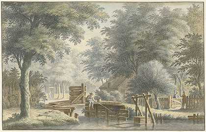 杰拉德·范·罗苏姆（Gerard van Rossum）的《风景与桥》