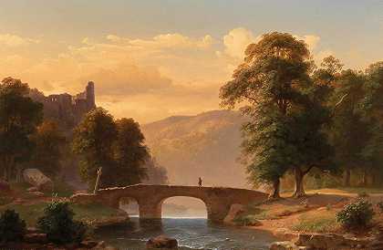 彼得·海因里希·哈佩尔的《阿赫河畔城堡》