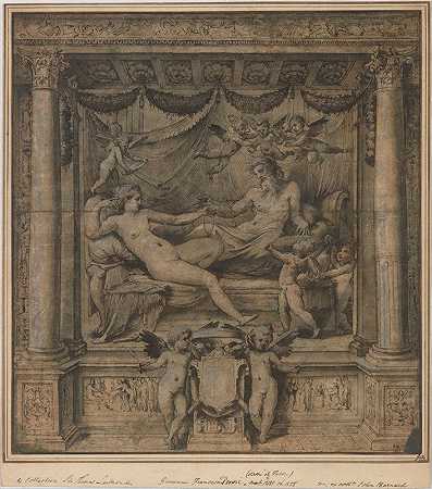 佩里诺·德尔·瓦加的《木星与朱诺》