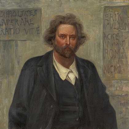 J.A.G.Acke的《埃里克·瓦勒姆肖像》