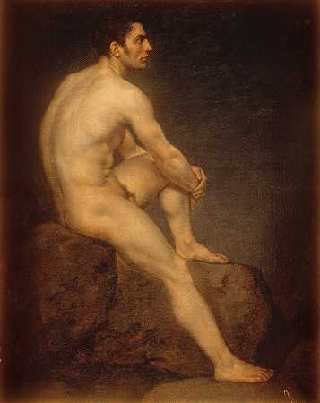 Manuel Ignacio Vázquez的《男性裸体》