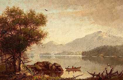 弗朗西斯·谢德·弗罗斯特的《乔治湖景色》