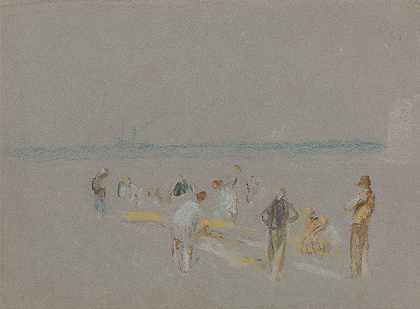 约瑟夫·马洛德·威廉·透纳的《古德温沙滩上的板球》