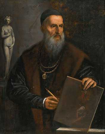 《提香肖像》（Pietro della Vecchia）