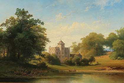 约瑟夫·霍尔泽的《湖畔城堡》
