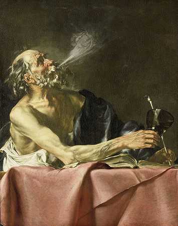 亨德里克·范·萨默伦的《烟民的短暂寓言》