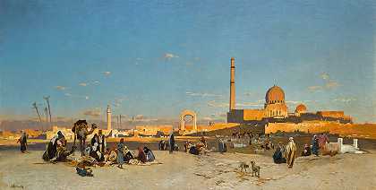 赫尔曼·戴维·萨洛蒙·科罗迪的《开罗全景》