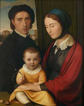 弗里德里希·奥弗贝克的《与家人的自画像》