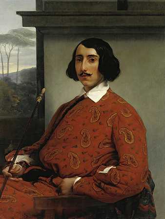 弗朗西斯科·海耶斯的《绅士肖像》（Duca Manolo Nuňez Falcò）