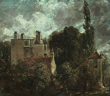 约翰·康斯特布尔（John Constable）的《格罗夫，或汉普斯特德海军上将之家》（The Grove，or The Admiral’s House in Hampstead）