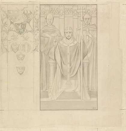 安东·德金登的《第一根博采魔杖的设计教皇》