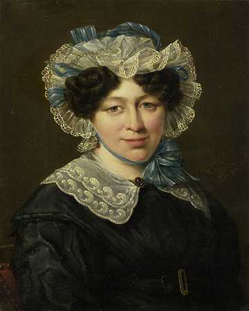 “玛丽亚·阿德里安娜·范德斯莱斯的肖像，赫尔曼努斯·马丁努斯·埃库特的妻子，希勒布兰德·德克·洛夫