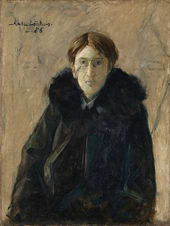《演员B.K.的肖像》，作者：Kalle Løchen