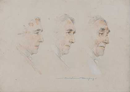 《亨利·欧文爵士的三幅肖像》
