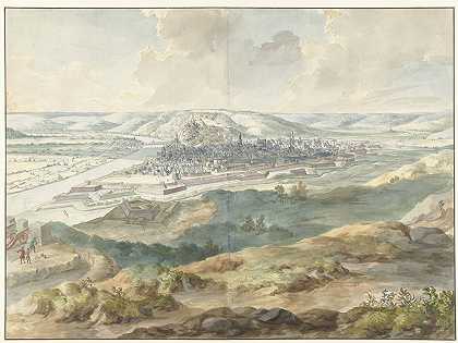 “1695年德克·马斯围攻期间从东方观看纳穆尔”