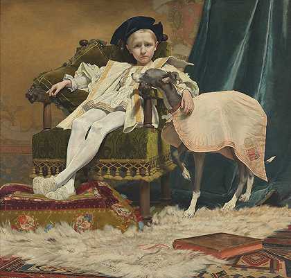 《查理五世小时候》，作者：扬·范·比尔斯