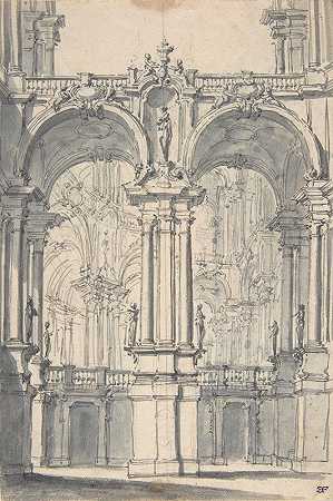 乔瓦尼·巴蒂斯塔·纳塔利三世《舞台布景设计》