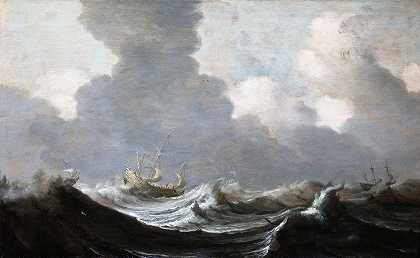 《四艘船在大风前狂奔》作者：老彼得·穆利埃