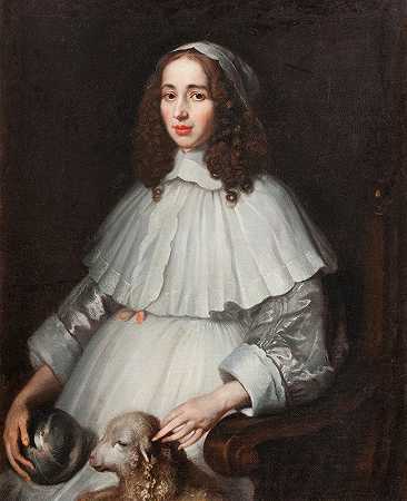 《安娜·玛格丽塔·冯·豪格维茨（1622–73）》，作者马修斯·梅里安