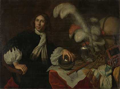 “1665年，弗里斯兰海军上将奥克·斯特林格尔夫在洛德维克·范德赫斯特（Lodewijk van der Helst）的炮弹中被洛斯托夫特（Lowestoft）击毙，他的遗像