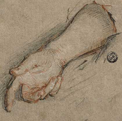 Antoine Coypel的《手背和前臂》