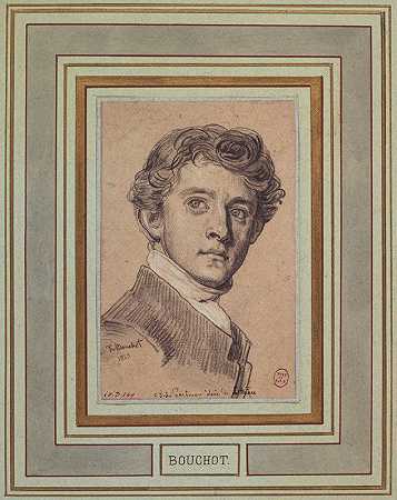 “荷兰画家C.J.德波特曼的肖像画