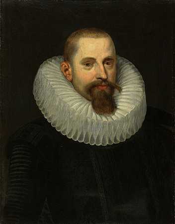 《Portret van Jan II Moretus》作者：伊拉斯谟·奎利纳斯