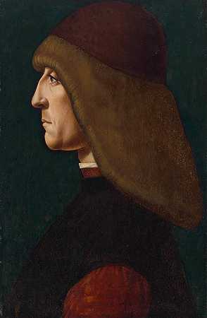 乔瓦尼·安布罗吉奥·德·普雷迪斯的《绅士肖像》