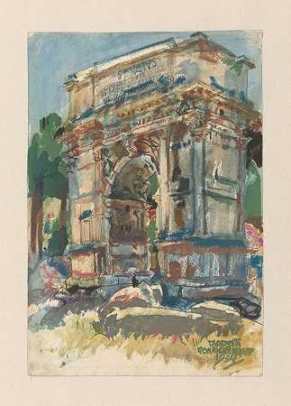 《提图斯拱门，罗马》，马丁·蒙尼肯丹著