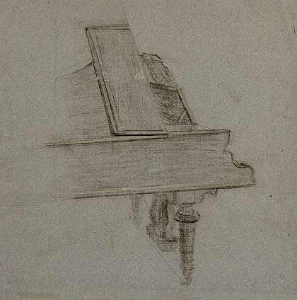 约瑟夫·马吕斯·让·阿维的《走进钢琴》