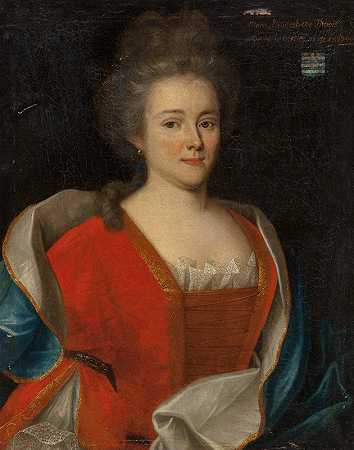 “玛丽·伊丽莎白·德·弗里博斯，法国学校弗朗索瓦·勒维耶骑士的妻子
