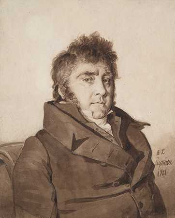 奥古斯特·泽维尔·勒普林斯的《艺术家父亲肖像》