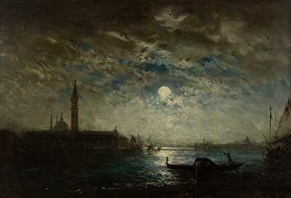 “月光下的威尼斯和坎帕尼尔”