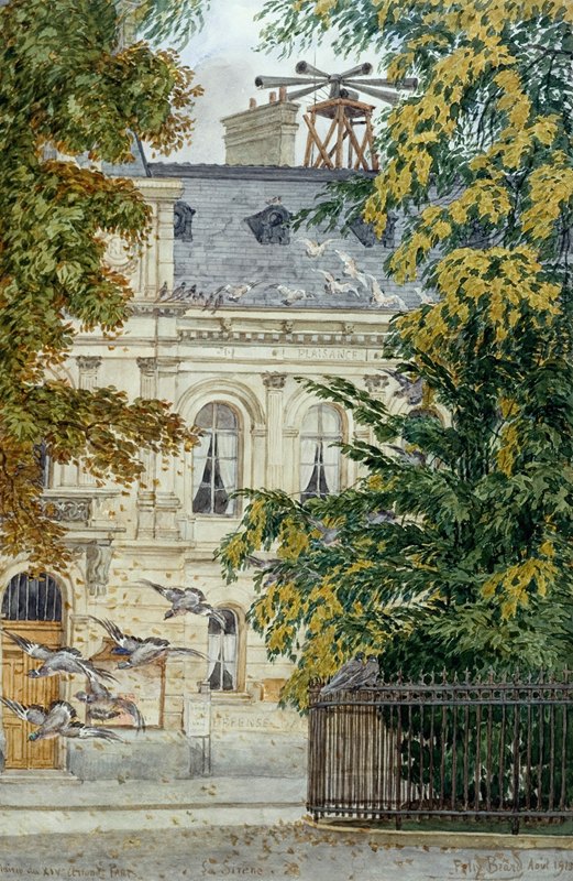 《十四世纪阿隆大道》（Mairie du XIVºArrond），巴黎，费利克斯·布拉德（Félix Brard）著