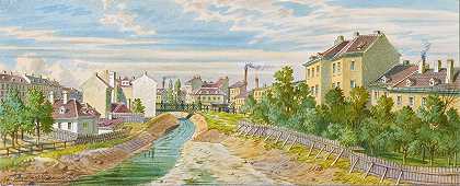弗朗茨·杰拉希的《维恩布鲁斯河上的玛格达伦布吕克》