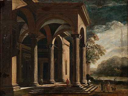 奥塔维奥·维维亚尼的《建筑、宫殿和风景》