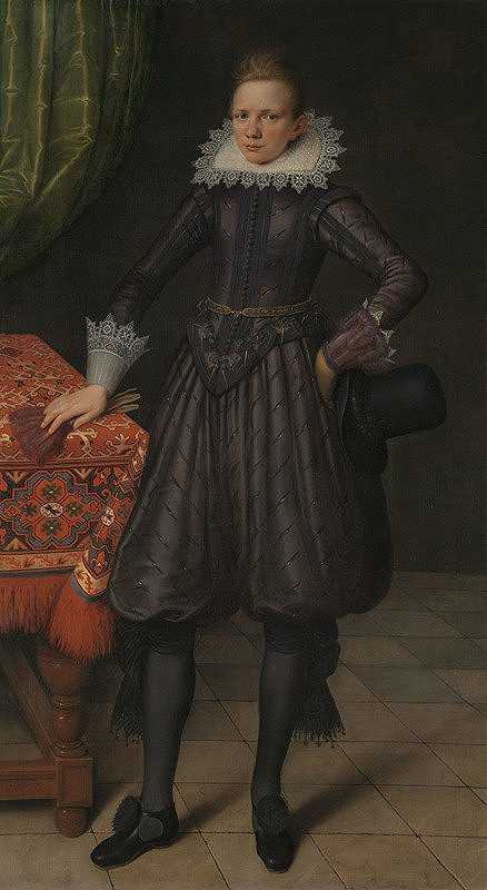 萨洛蒙·梅斯达克的《彼得·考登肖像》
