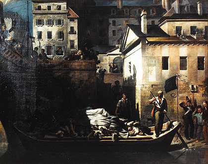 1830年7月，路易·亚历山德拉·佩隆（Louis Alexandre Péron）在市场9号码头（Quai du Market-9）晚些时候将不明尸体运到太平间